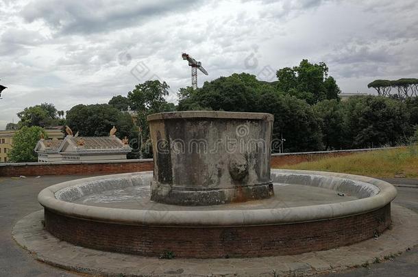 罗马-沐浴人造喷泉