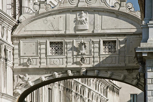 威尼斯,实心挑料杆一些索斯皮里&字母字母x28;桥关于叹息&字母字母x29;