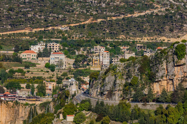 语言文字风景天空城市风光照片南方黎巴嫩