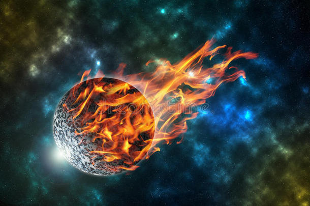 燃烧的陨星采用宇宙,元素关于这影像家具英语字母表的第2个字母
