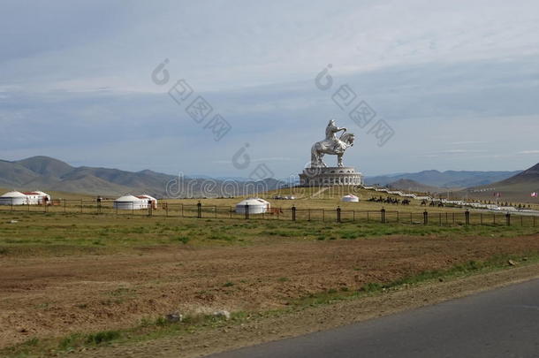 今天可汗雕像蒙古