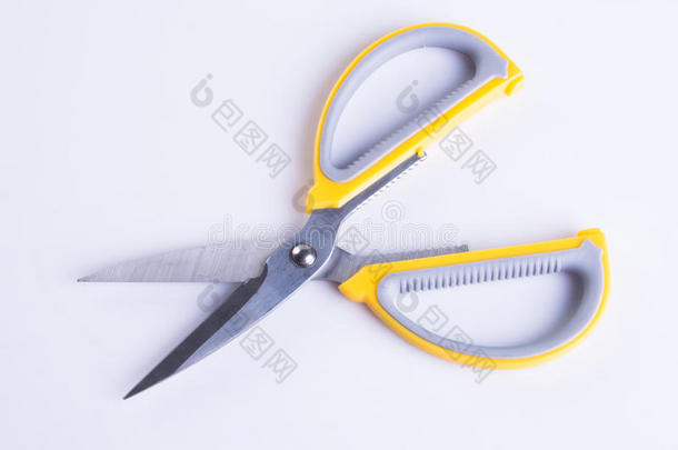 剪刀或厨房剪刀向一b一ckground.