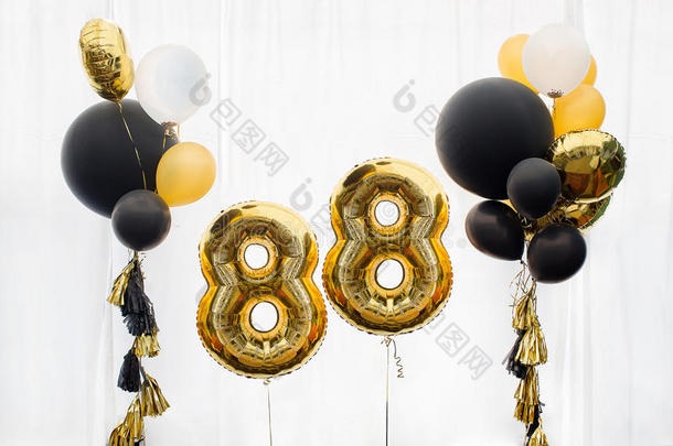 装饰为88年生日,周年纪念日