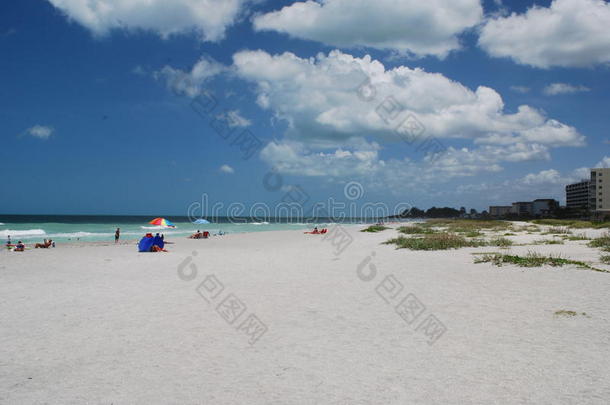 午睡钥匙海滩采用萨拉索塔弗罗里达州