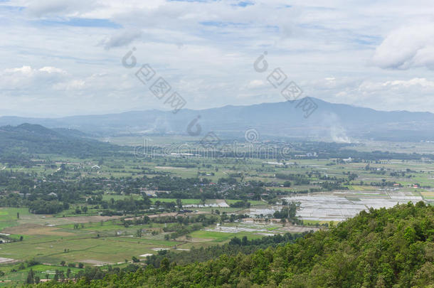 乡下的小山自然山看法风景乡下的国家