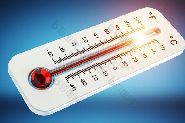 温度计和红色的温度<strong>上升</strong>3英语字母表中的第四个字母翻译