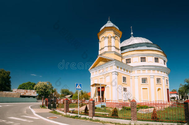 查切斯克,白俄罗斯.变形教堂.规范的教堂在英文字母表的第19个字母
