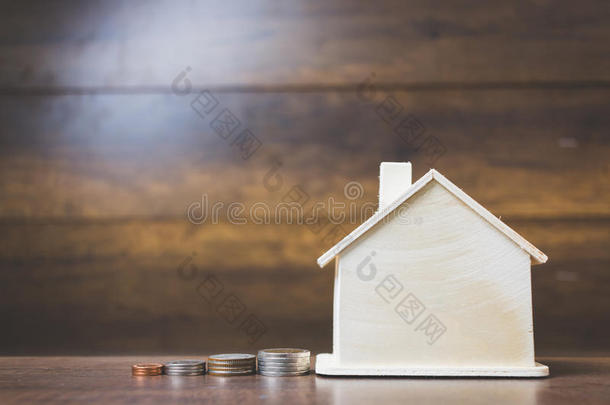 <strong>房屋模型</strong>和垛coinsurance联合保险向木制的表