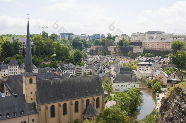 纽蒙斯特修道院采用卢森堡公国城市