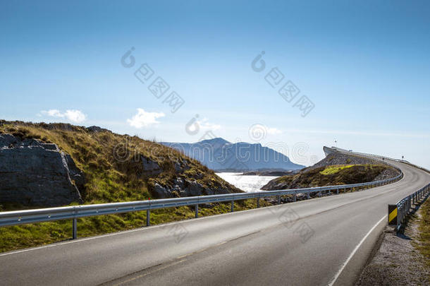 在大西洋里的路采用挪威