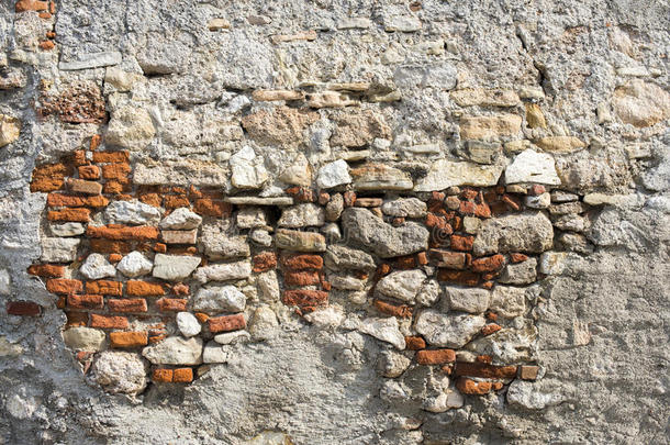 石头墙和砖