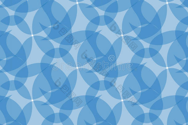 简单的现代的抽象的蓝色弯曲的波模式