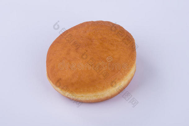油炸圈饼或新鲜的油炸圈饼向一b一ckground.