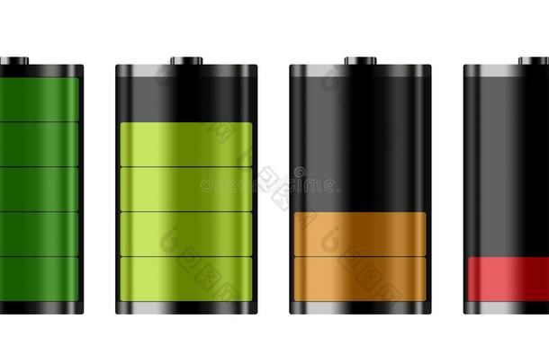 num.四不同的电池水平关于电池装载,指已提到的人电池是（be的三单形式