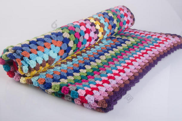 毛毯或钩针编织品毛毯向一b一ckground.