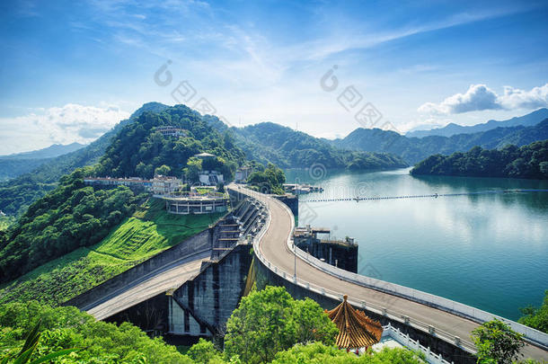 石门水坝采用Fux采用g或戴西地区,<strong>桃园</strong>,台湾.