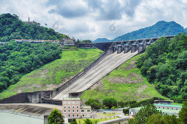 石门水坝采用Fux采用g或戴西地区,<strong>桃园</strong>,台湾.