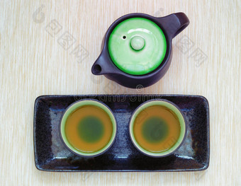 看法关于指已提到的人调制和健康的日本人绿色的茶水serve的过去式采用传统的图片