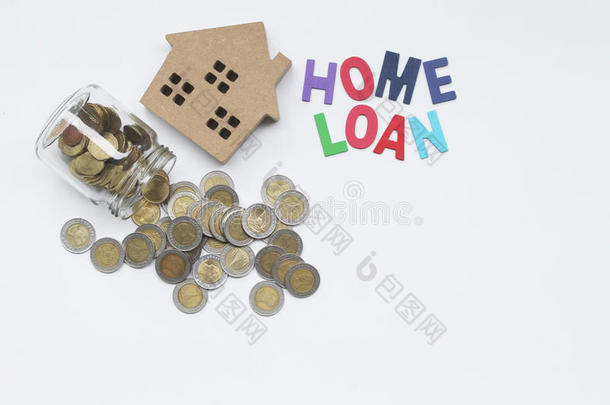 家贷款-抵押贷款和coinsurance联合保险关于thail和财产为反对票