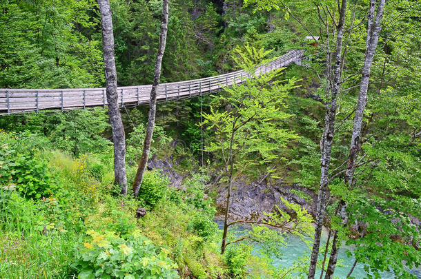 悬浮桥,Wasserlochklamm,奥地利