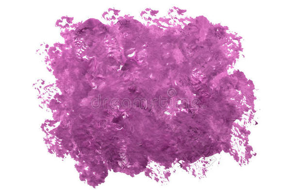 水彩弄脏关于一紫色的颜色和撕边向一白色的b一