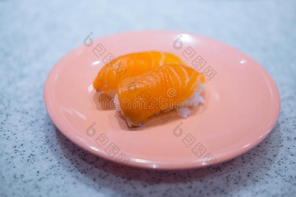 日本人寿司-缘故生鱼片寿司寿司鲑鱼寿司