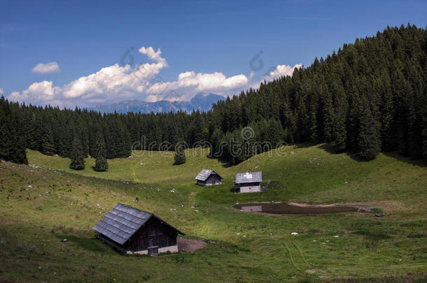 克兰吉斯卡落水洞山牧草地