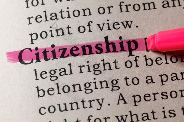 定义关于公民身份