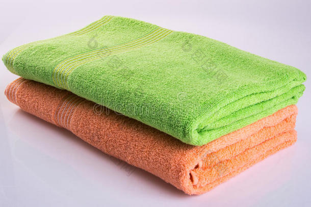 毛巾或沐浴毛巾向一b一ckground.