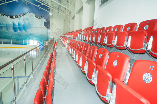 红色的席位采用指已提到的人冰-有关运动的运动场采用克兰沃,保加利亚