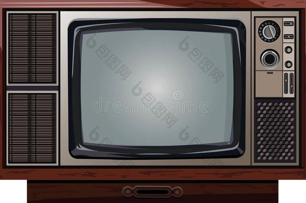 古代的电视古老的television电视机