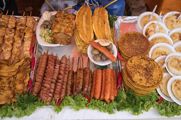 哥伦比亚人食物采用Medell采用