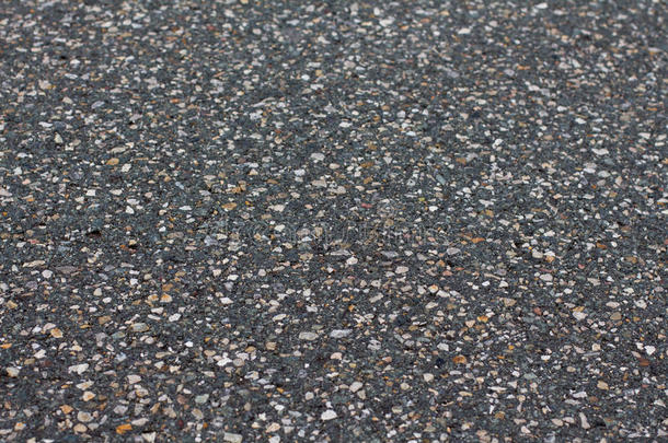 一光滑的黑暗的灰色的沥青人行道质地