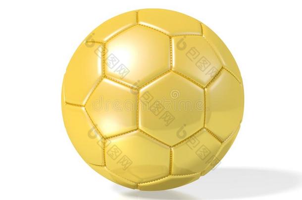 3英语字母表中的第四个字母金色的足球/足球