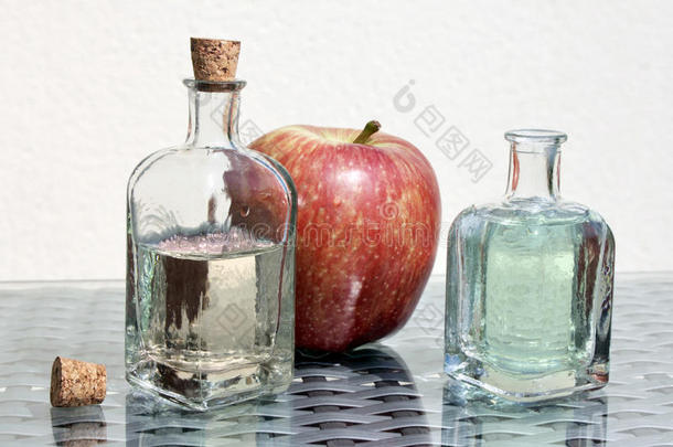 苹果苹果汁醋和苹果