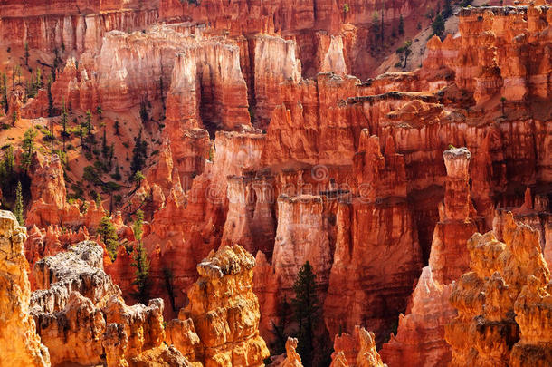 风景关于Canyon国家的公园布赖斯峡谷国家公园峡谷国家的公园,犹他州,美利坚合众国
