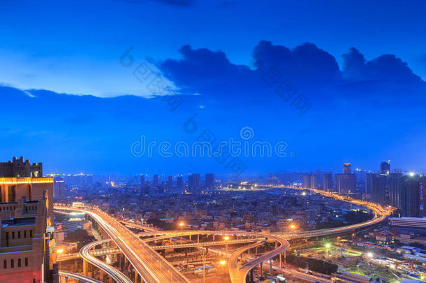 厦门兴林桥在夜,中国