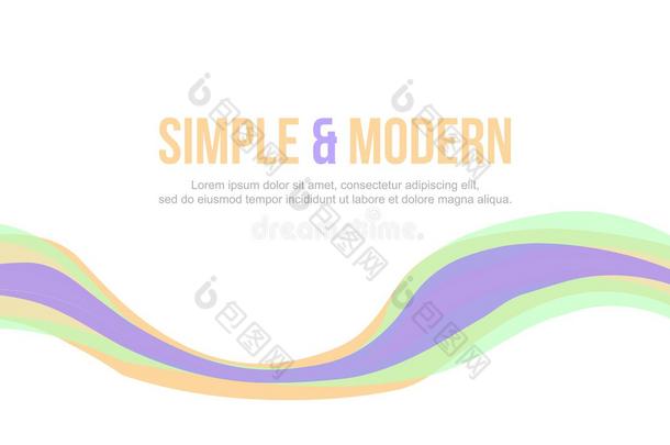 简单的和现代的抽象的背景设计网站头球