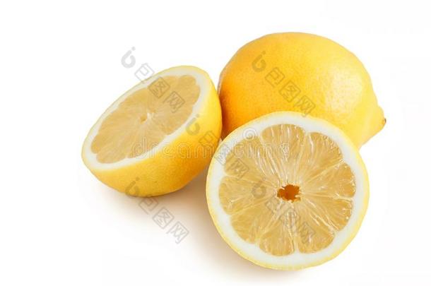 新鲜的有机的柠檬
