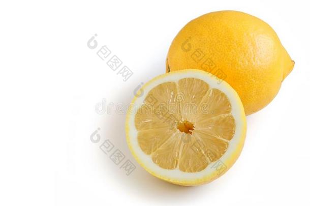 新鲜的有机的柠檬