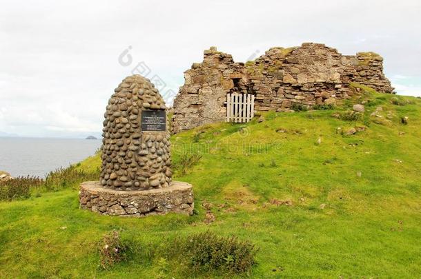 邓图姆城堡,岛关于匐犬,苏格兰