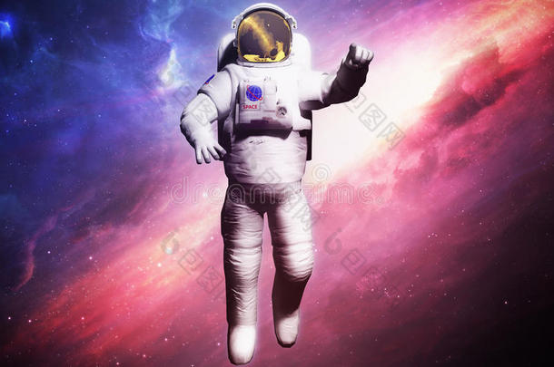 宇航员使摆姿势向空间背景3英语字母表中的第四个字母ren英语字母表中的第四个字母er影像