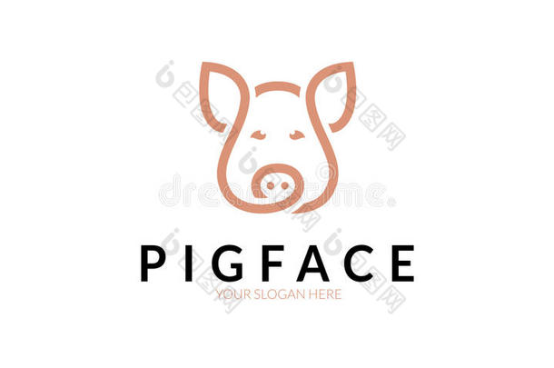 猪面容标识