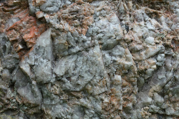 粗糙的质地关于石头,石英和花岗岩.
