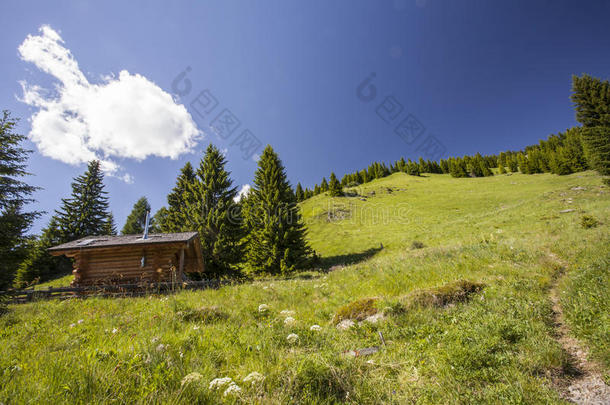 奥地利山夏风景<strong>书院</strong>盖塔尔自然