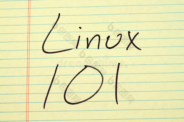 一种可免费使用的UNIX操作系统101向一黄色的法律的给装衬垫