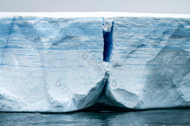 <strong>南极</strong>洲-<strong>南极</strong>的半岛-表格的冰山采用朗斯费尔德
