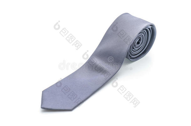 美丽的灰色的领带