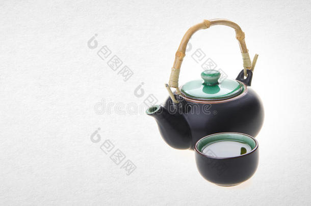 茶壶或中国人茶壶向指已提到的人背景.