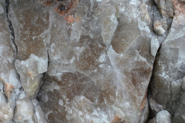 粗糙的质地关于石头,石英和花岗岩.